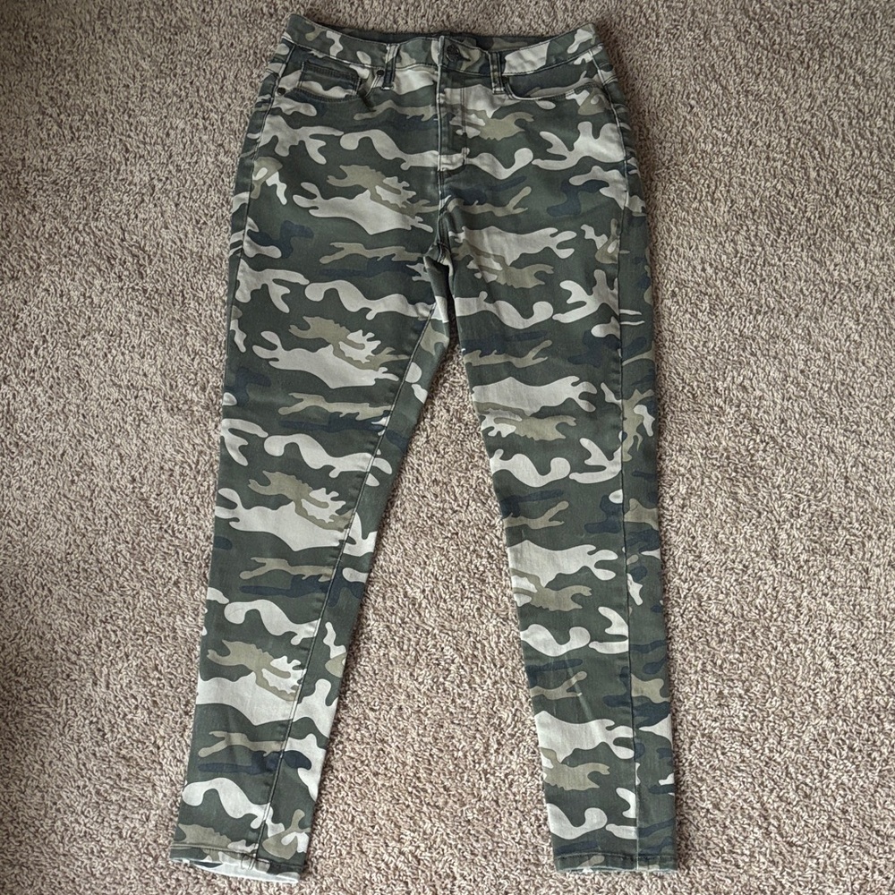 Men's Camouflage Straight Jeans